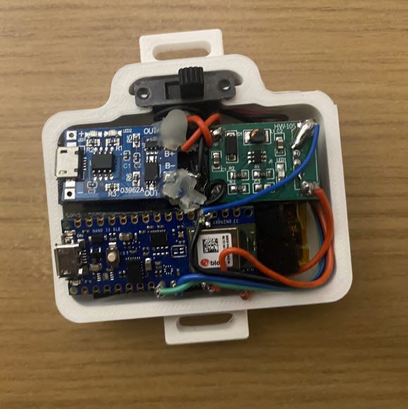 Final electronics package for the wrist device
